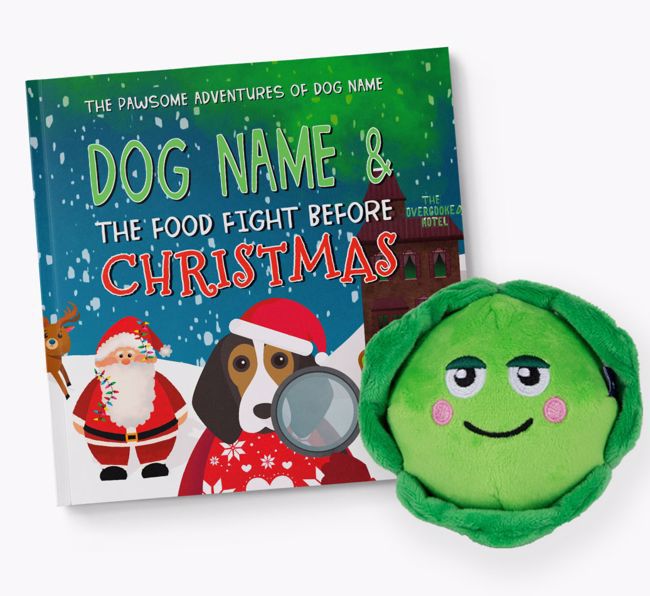 Personalised Book: Your Dog and the Food Fight Before Christmas